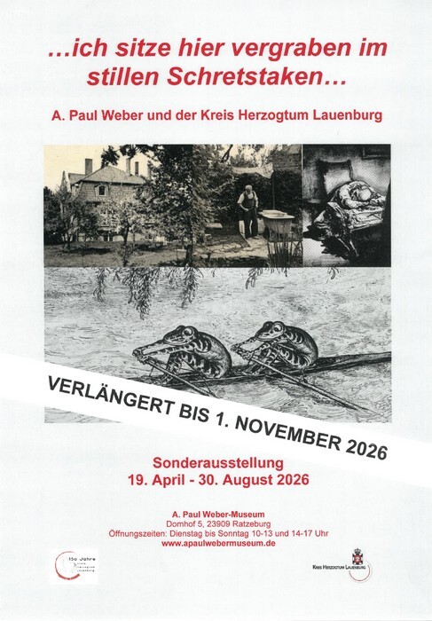 "...ich sitze hier vergraben im stillen Schretstaken ..."