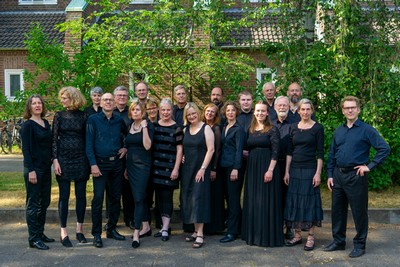 Das Vocalensemble 'ars nova' unter der Leitung von Volkmar Zehner