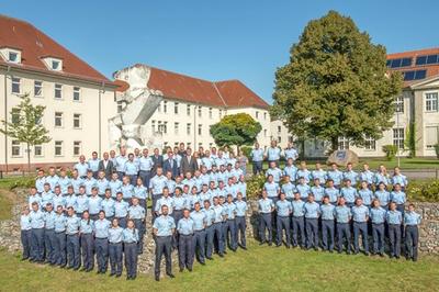 Begrüßung des 2. Dienstjahres in der Bundespolizeiabteilung Ratzeburg